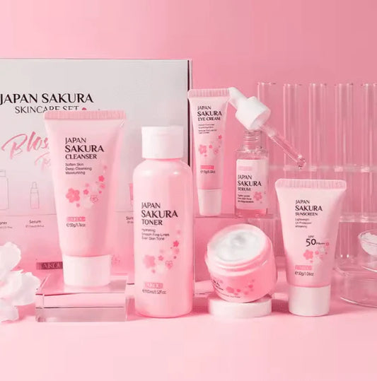 Sakura Skincare Set | مجموعة ساكورا للعناية